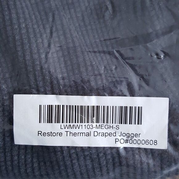 LUNYA Pants Womens Small Gray Pull On Thermal Draped Jogger Sleep Lounge RESTORE - Picture 10 of 10